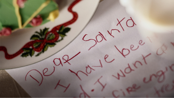 List do Świętego Mikołaja